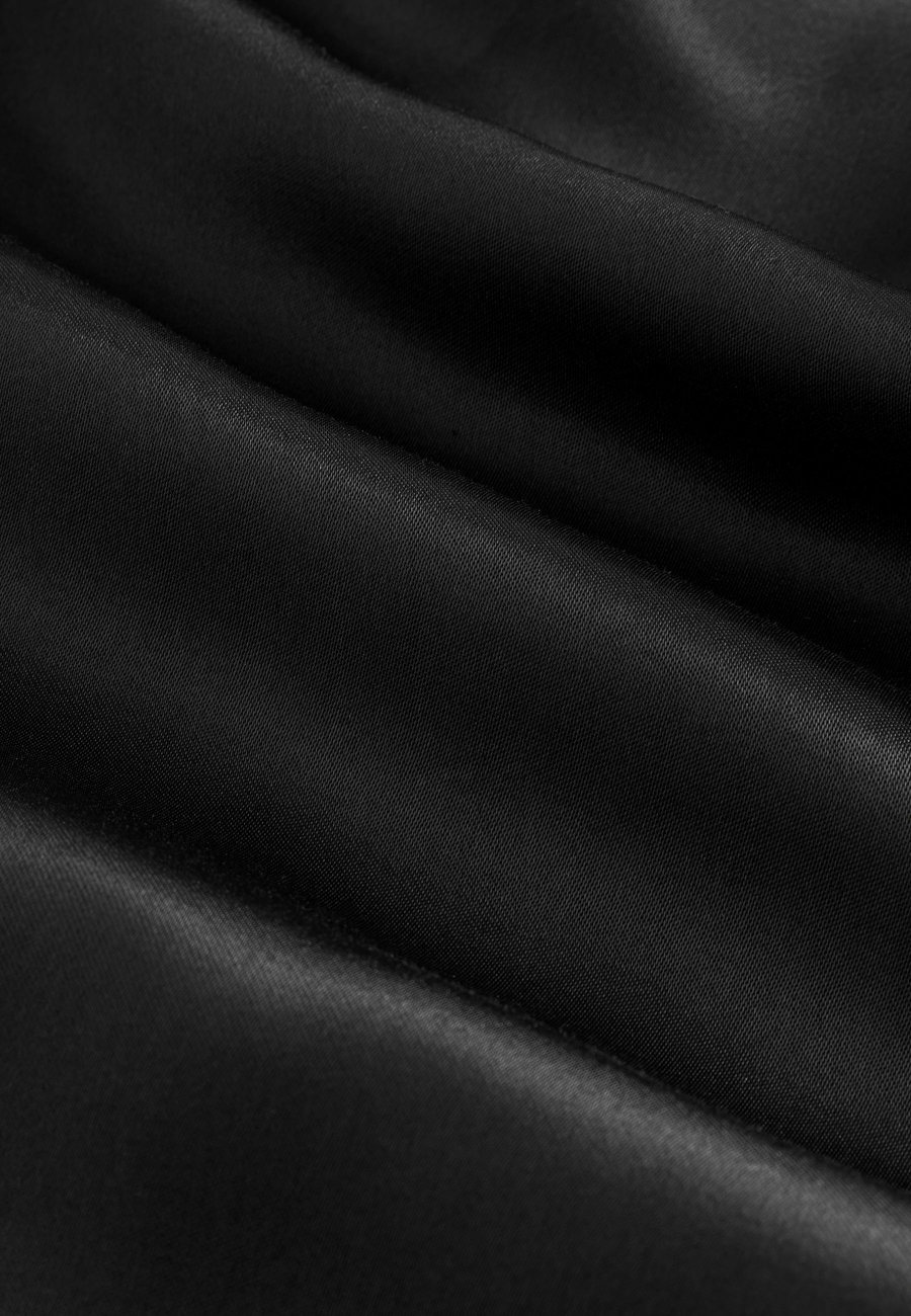 Брюки Next TIE WAIST WIDE, Black — фото 4