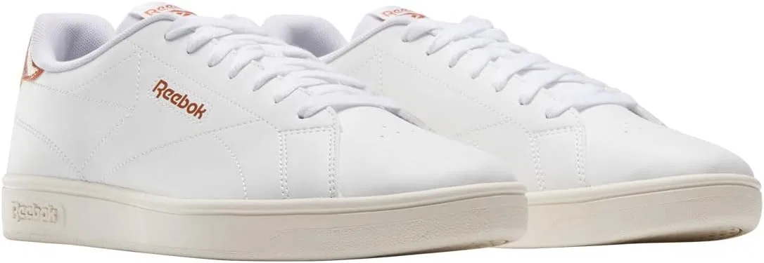 Кроссовки Reebok Unisex Court CLN, White Darkginger — фото 3