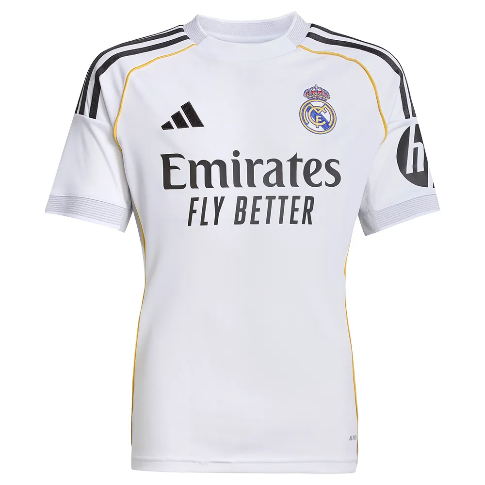 

Футболка с коротким рукавом adidas Real Madrid 25/26 home junior, белый