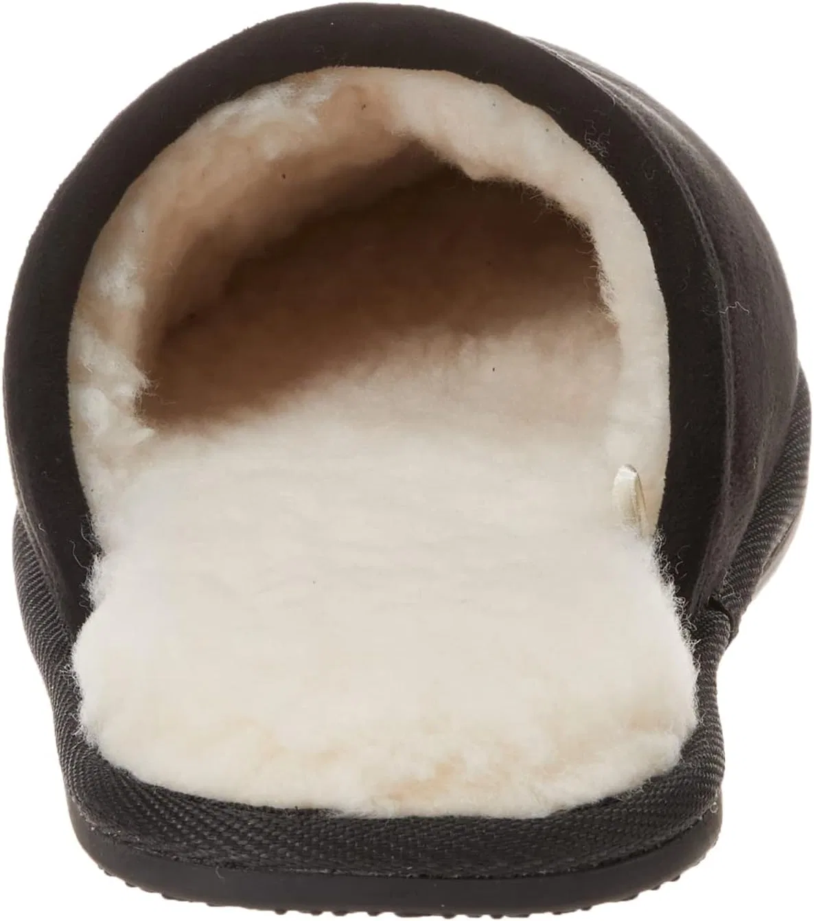 Тапочки нескользящие Amazon Essentials, Black Microsuede — фото 3