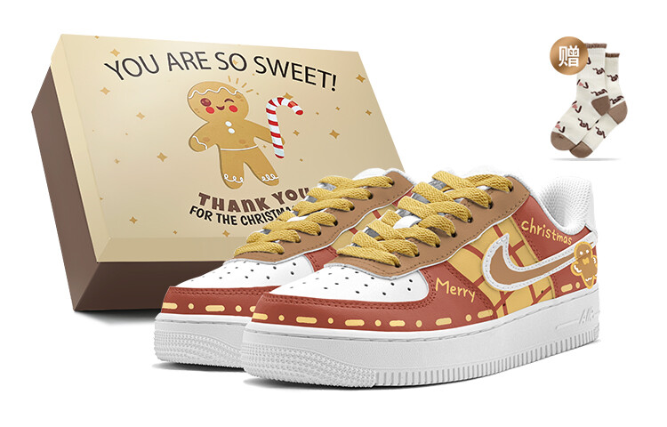 

Женские кроссовки для скейтбординга Nike Air Force 1, Dusty Red