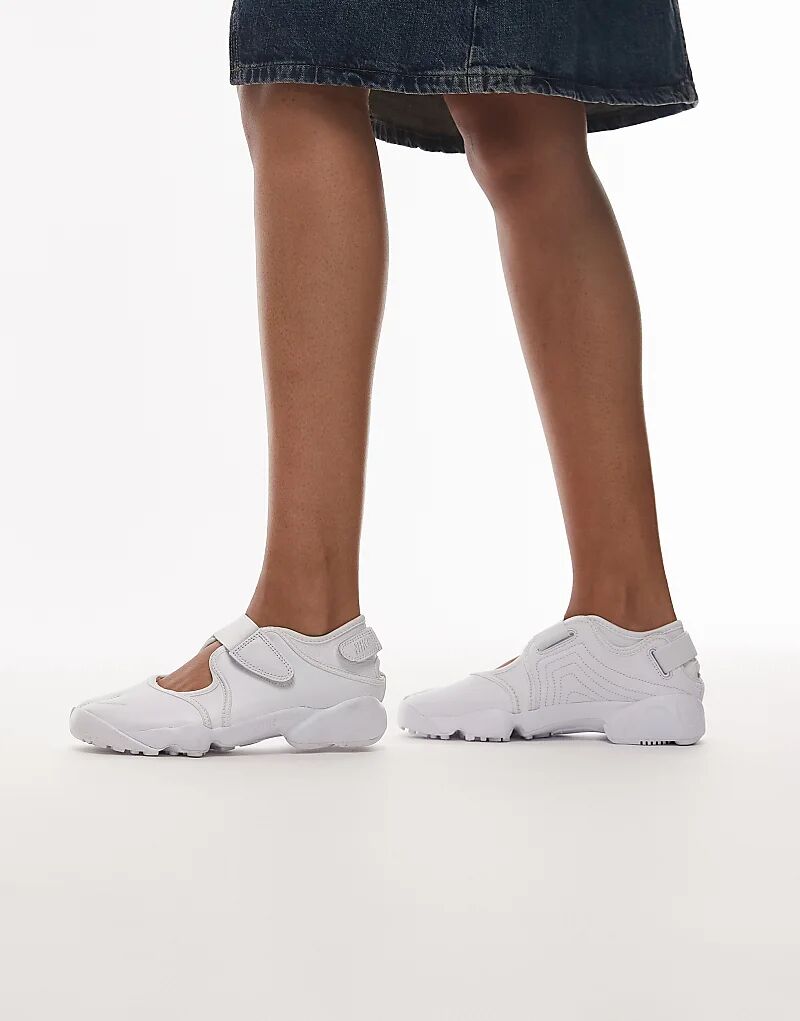 Кроссовки унисекс Nike Air Rift белого цвета — фото 3