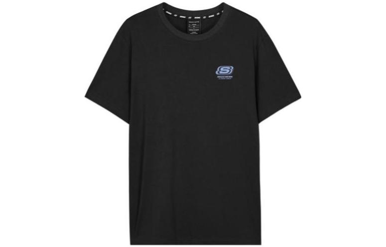 

Футболка унисекс черная Skechers, Black-0018