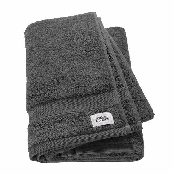 

Полотенце для душа Schöner Wohnen Kollektion Cuddly, 70x1x140 см, серый