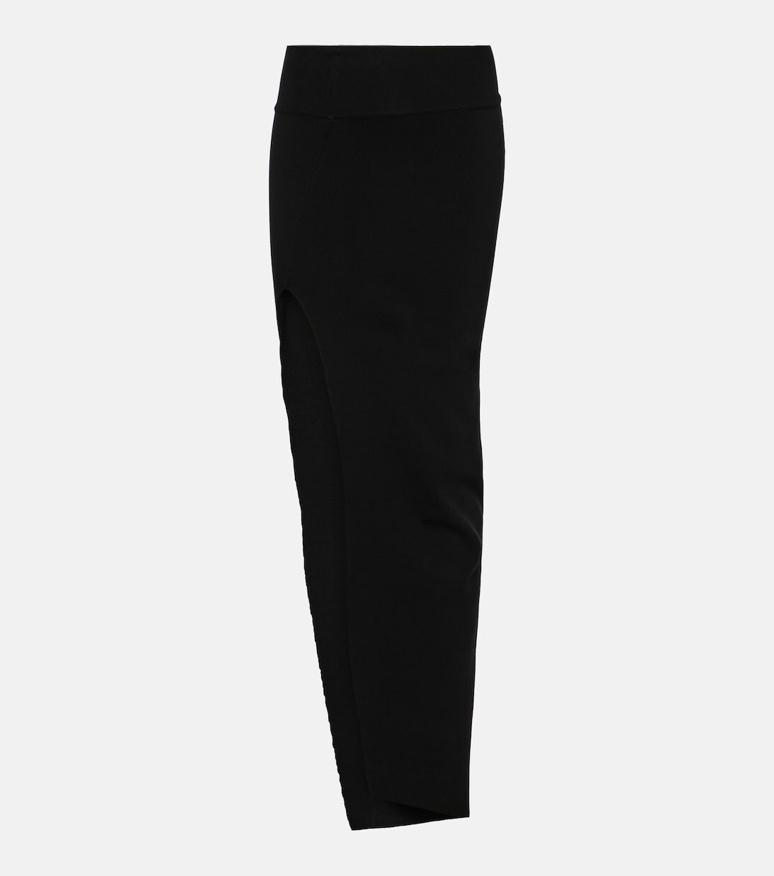 

Асимметричная юбка макси Rick Owens, черный