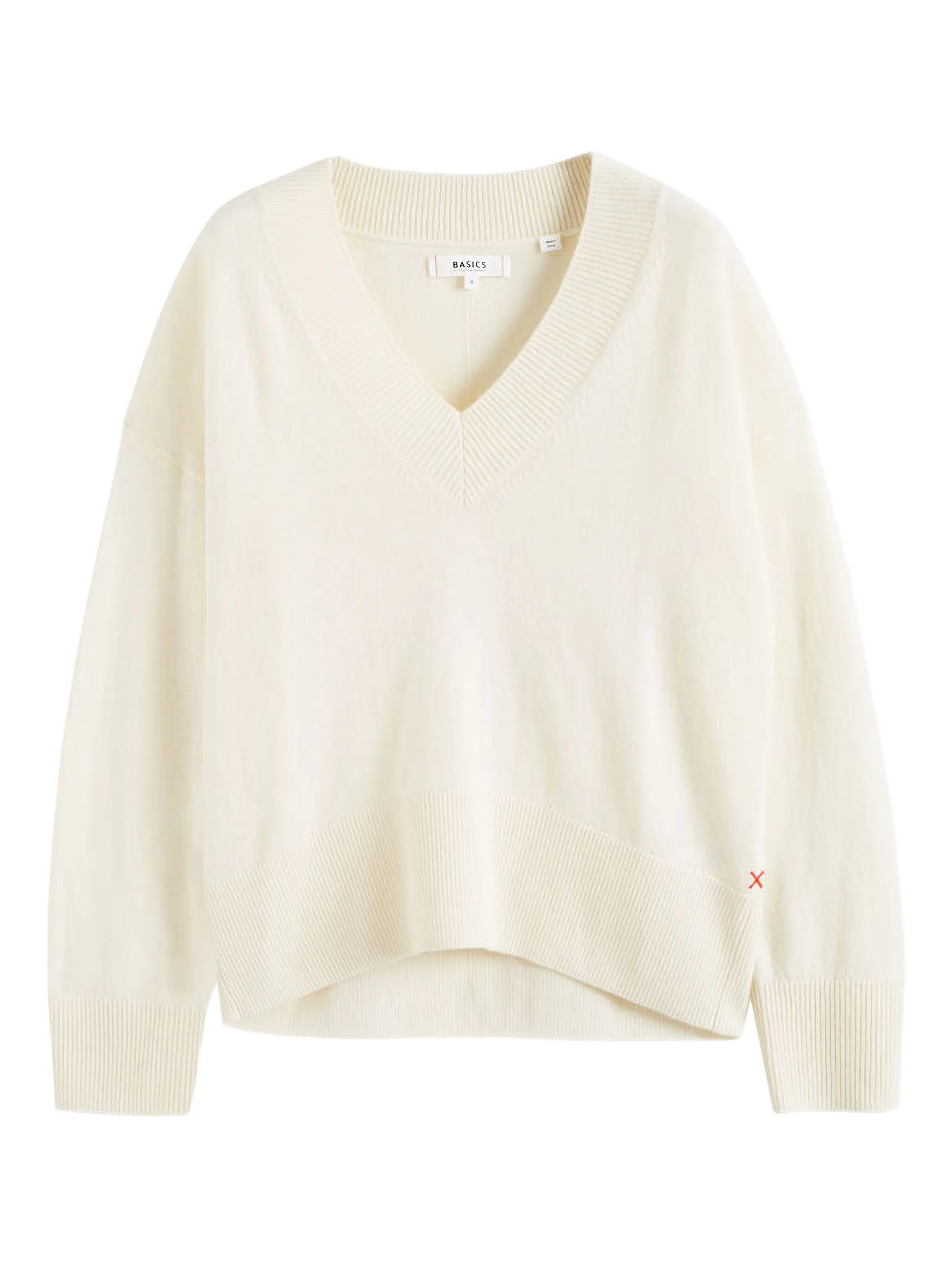 

Свитер с v-образным вырезом Chinti & Parker, бежевый