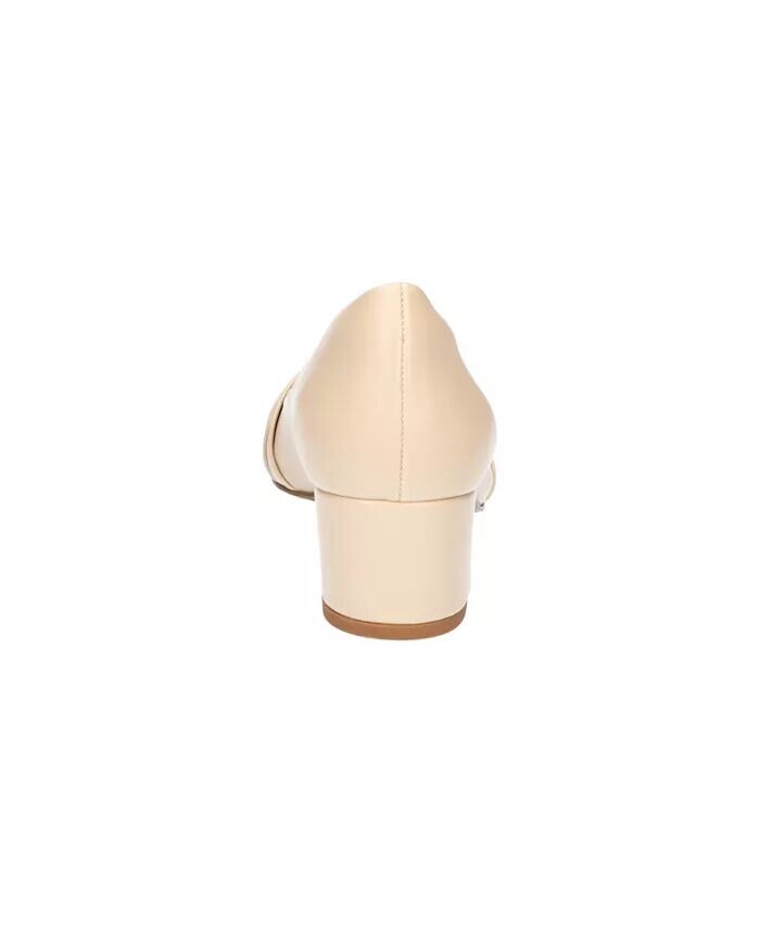 Женские туфли-лодочки Millie Block Heel Easy Street, коричневый/бежевый — фото 3