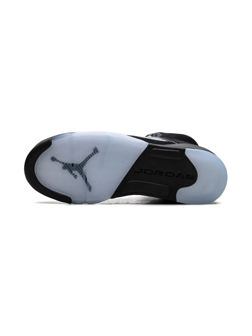 Кроссовки Jordan 5 Retro OG Black Metallic Reimagined Jordan Kids, черный — фото 4