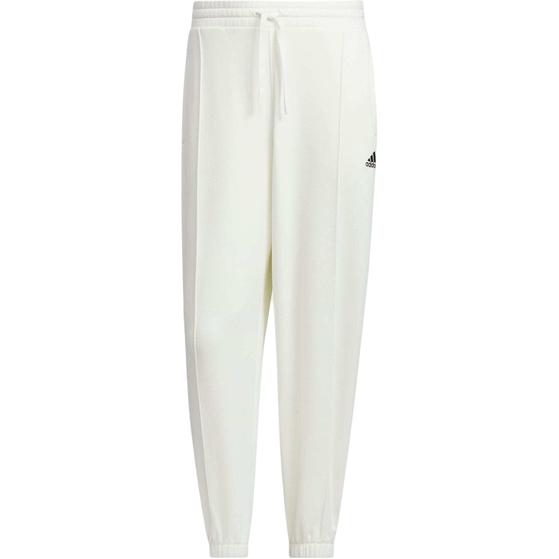 Футболка с защипами вязаная спортивные брюки унисекс Jade White Adidas — фото 2