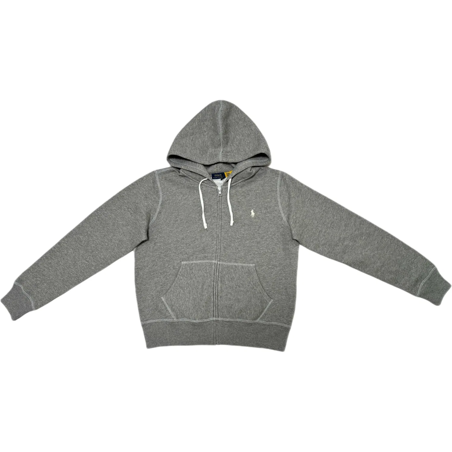 Свитшот женский серый с капюшоном Polo Ralph Lauren