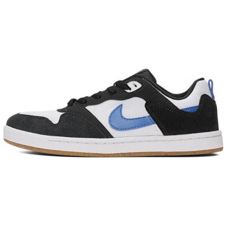 

Кроссовки Nike SB Alleyoop Skateboarding Shoes GS Low-top Black/white, белый