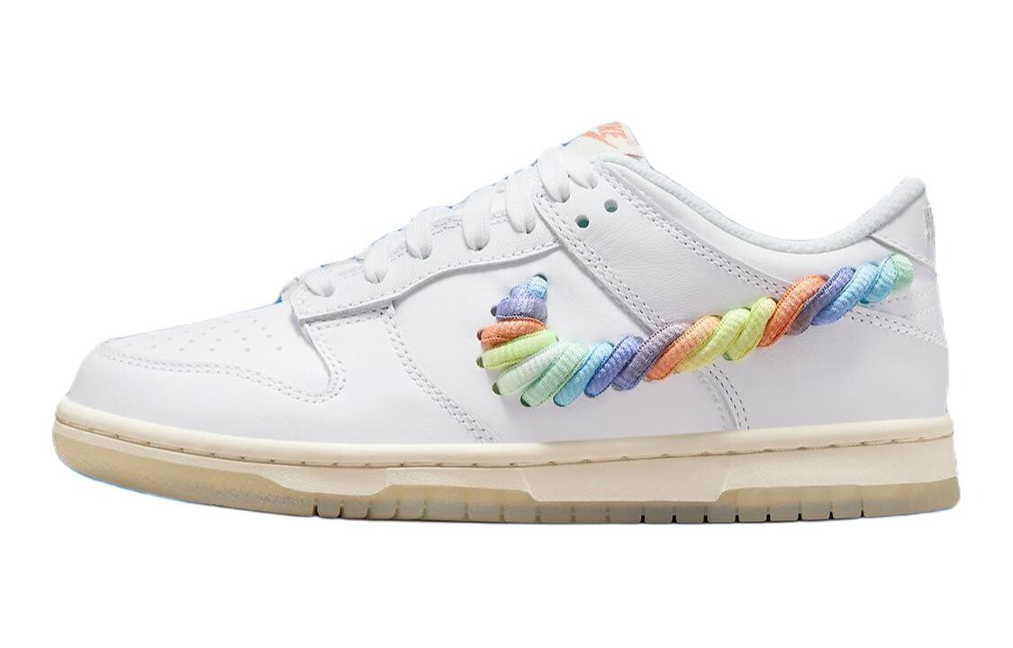 

Обувь для скейтбординга Nike Dunk Kids Дети, Rice purple orange