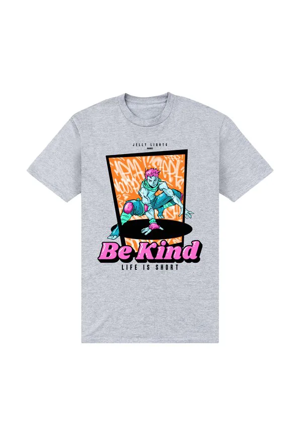 

Футболка с надписью "мэтт килинг, будь добрым" Henry Tiger, Light Heather Grey, Серый, Футболка с надписью "мэтт килинг, будь добрым" Henry Tiger, Light Heather Grey