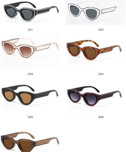 

Солнцезащитные очки Polygon 2027 для женщин, винтажный градиент, конфетные оттенки, модные очки для путешествий, защита от ультрафиолета UV400 MTZJH, Champagne