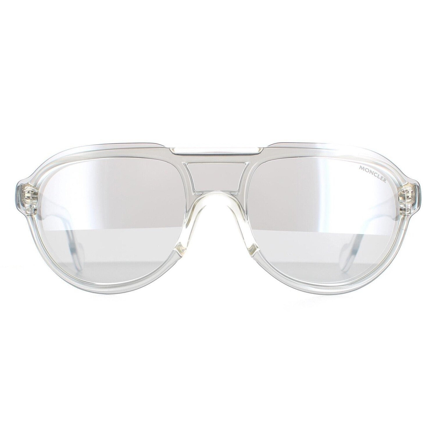 

Круглое кристально-серое зеркало ML0055 Moncler, серебро