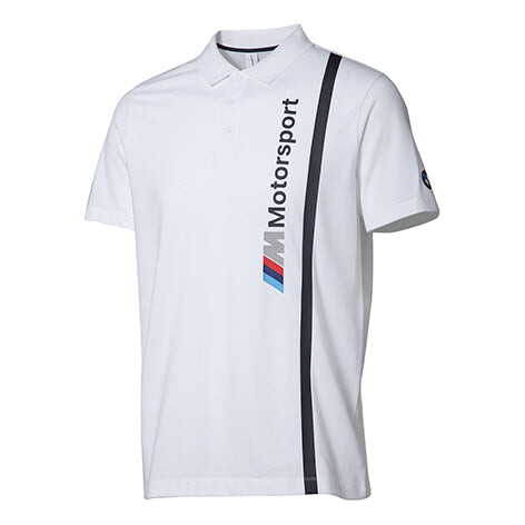 

Рубашка поло x bmw motorsports polo shirt 'white' Puma, белый
