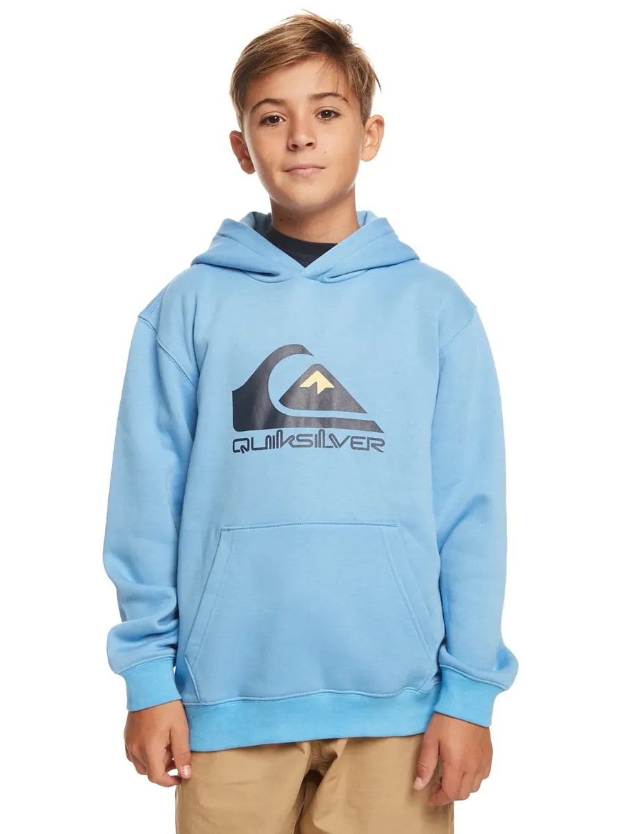 

Толстовка Quiksilver с капюшоном "Big Logo", синий