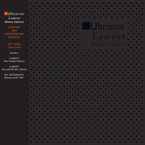 

Виниловая пластинка Ultravox: Lament [Deluxe Edition]: Limited 40th Anniversary Edition