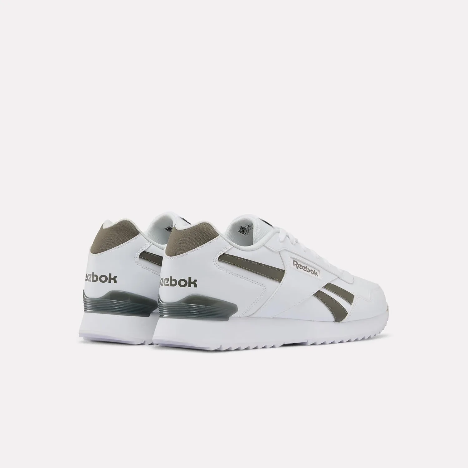 Кроссовки Reebok Unisex Glide Ripple Clip, белый/серый — фото 4