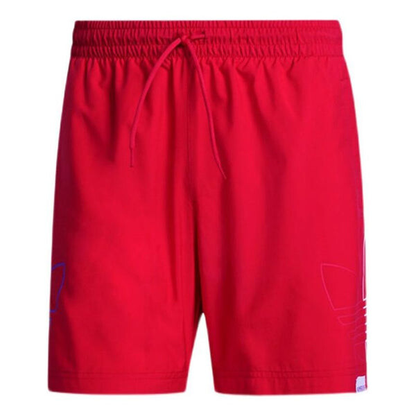 

Шорты originals fto swims men's summer sports shorts red Adidas, красный
