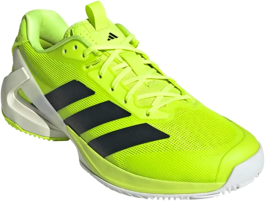 Мужские теннисные кроссовки Adidas Adizero Ubersonic 5 - черный, желтый, черно-белый