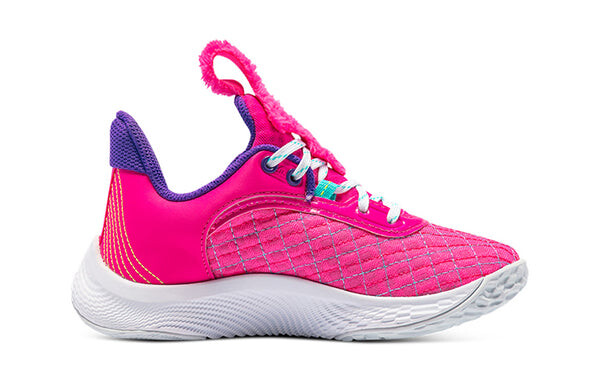 Кроссовки sesame street x curry flow 9 'street pack - abby cadabby' Under Armour, розовый — фото 2