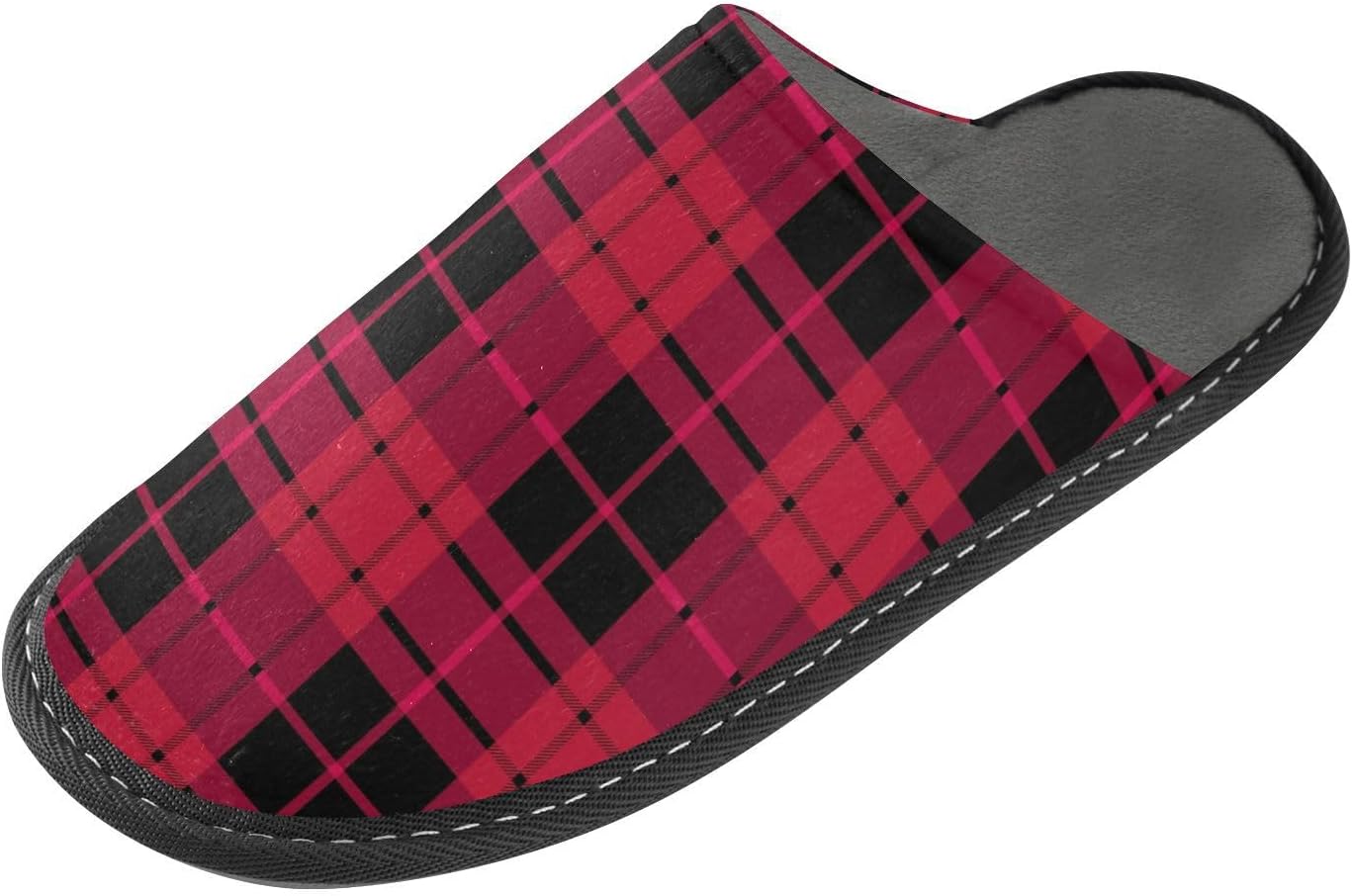 

Домашние тапочки ElliTarr для женщин и мужчин, уютные гостевые тапочки с подошвой из пены с эффектом памяти, теплые домашние обувь для дома и улицы, черный