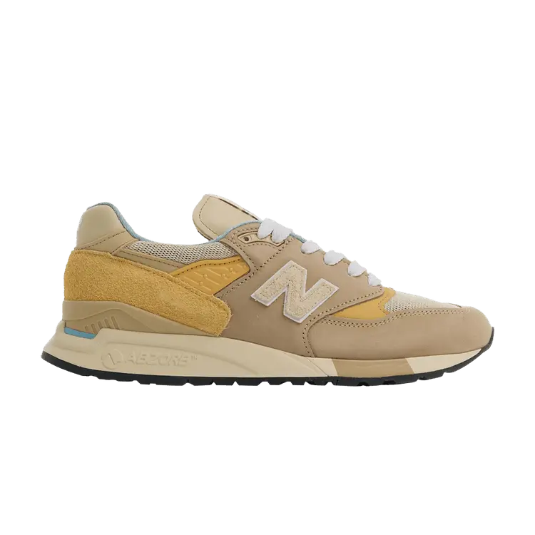 

Кроссовки New Balance Teddy Santis x 998 Made in USA Incense Sandstone, желто-коричневый