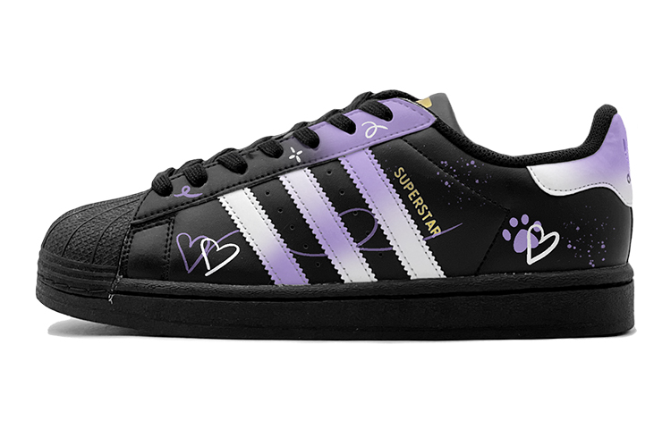 

Кроссовки adidas originals Skateboarding Shoes Unisex Low-top Purple, черный