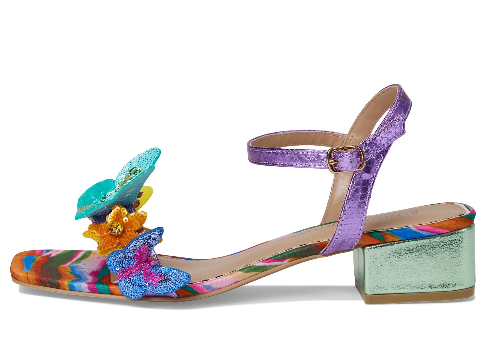 Сандалии Blue by Betsey Johnson Emerry, цвет Fuschia Multi — фото 4