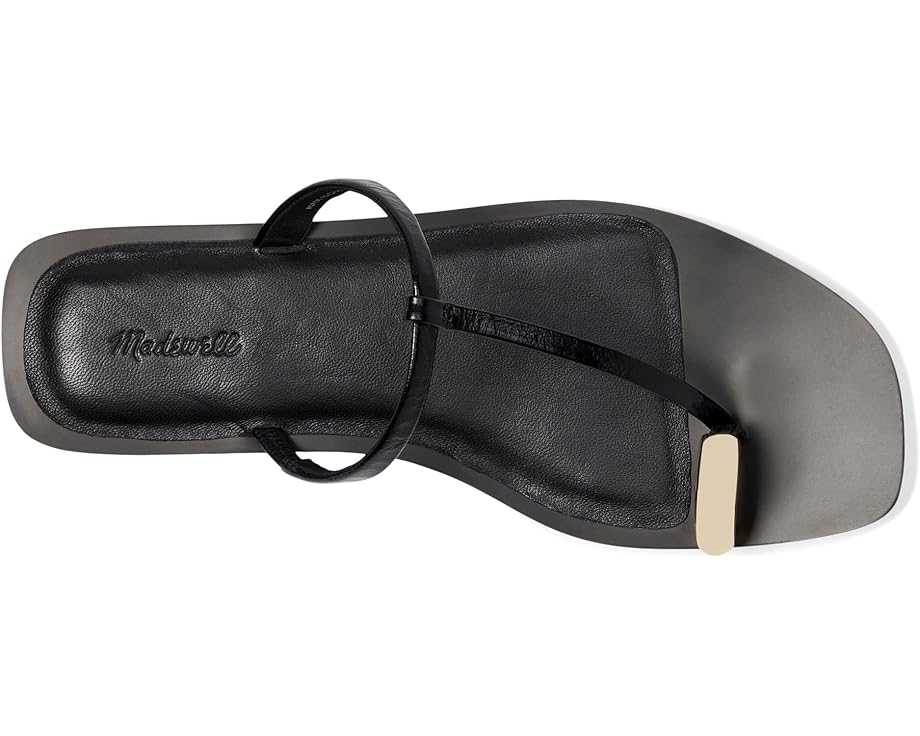 Сандалии Madewell Lala Thong Sandals - Hardware, цвет True Black — фото 2