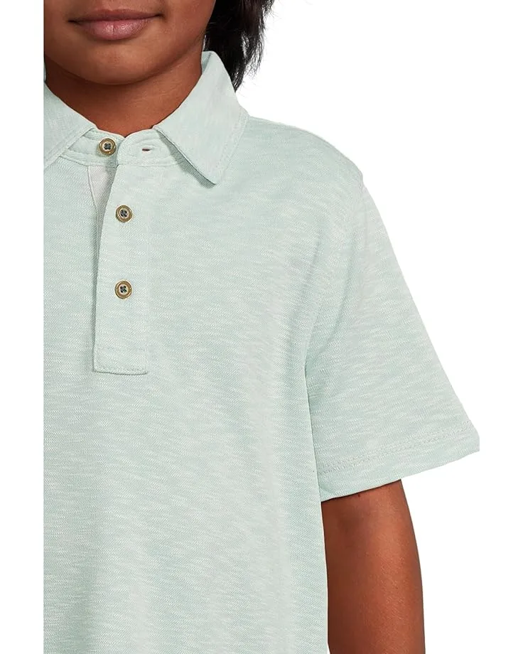 Поло Johnston & Murphy Kids Vintage Slub Polo (Big Kid), MintSee Less — фото 3