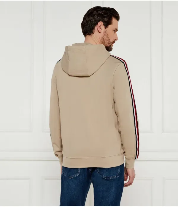 Толстовка GLOBAL STRIPE regular fit Tommy Hilfiger, бежевый — фото 3