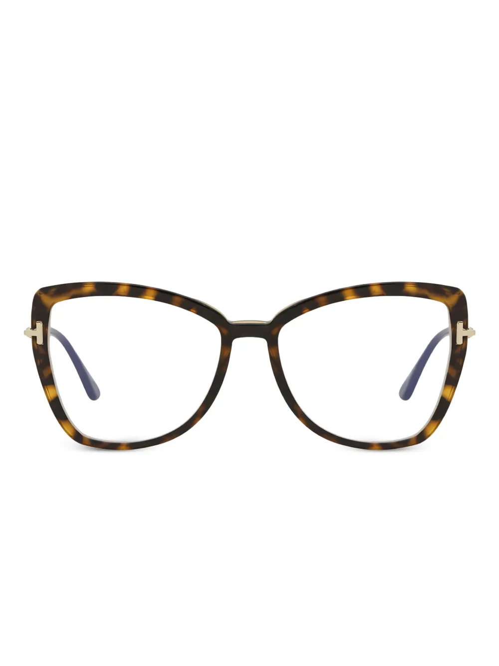 

Очки в оправе 'бабочка' TOM FORD Eyewear, коричневый