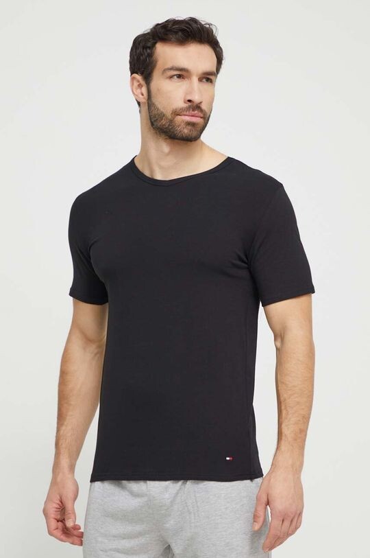 

Хлопковые футболки, 3 пары Tommy Hilfiger, черный