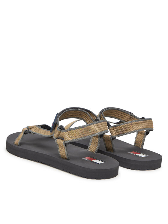 Сандалии Tjm Casual Sandal EM0EM01563 Tommy Jeans, коричневый — фото 3