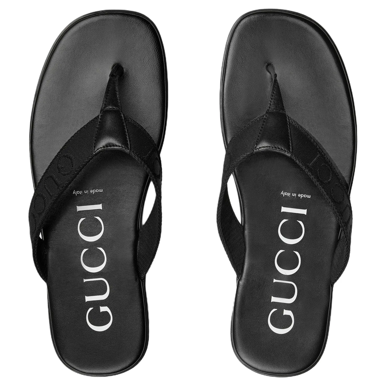 Вьетнамки мужские GUCCI Black — фото 4