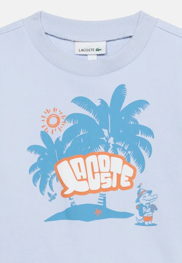 Свитшот капсульный Lacoste, светло-голубой — фото 4