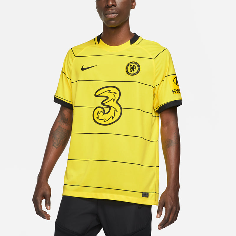 Джерси Nike Chelsea FC 21/22 Stadium Away Jersey 'Yellow' — фото 4
