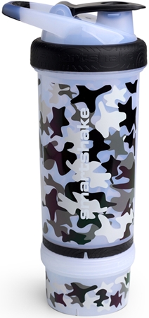 

Спортивный шейкер + контейнер Smartshake Revive, Camo White 750 ml