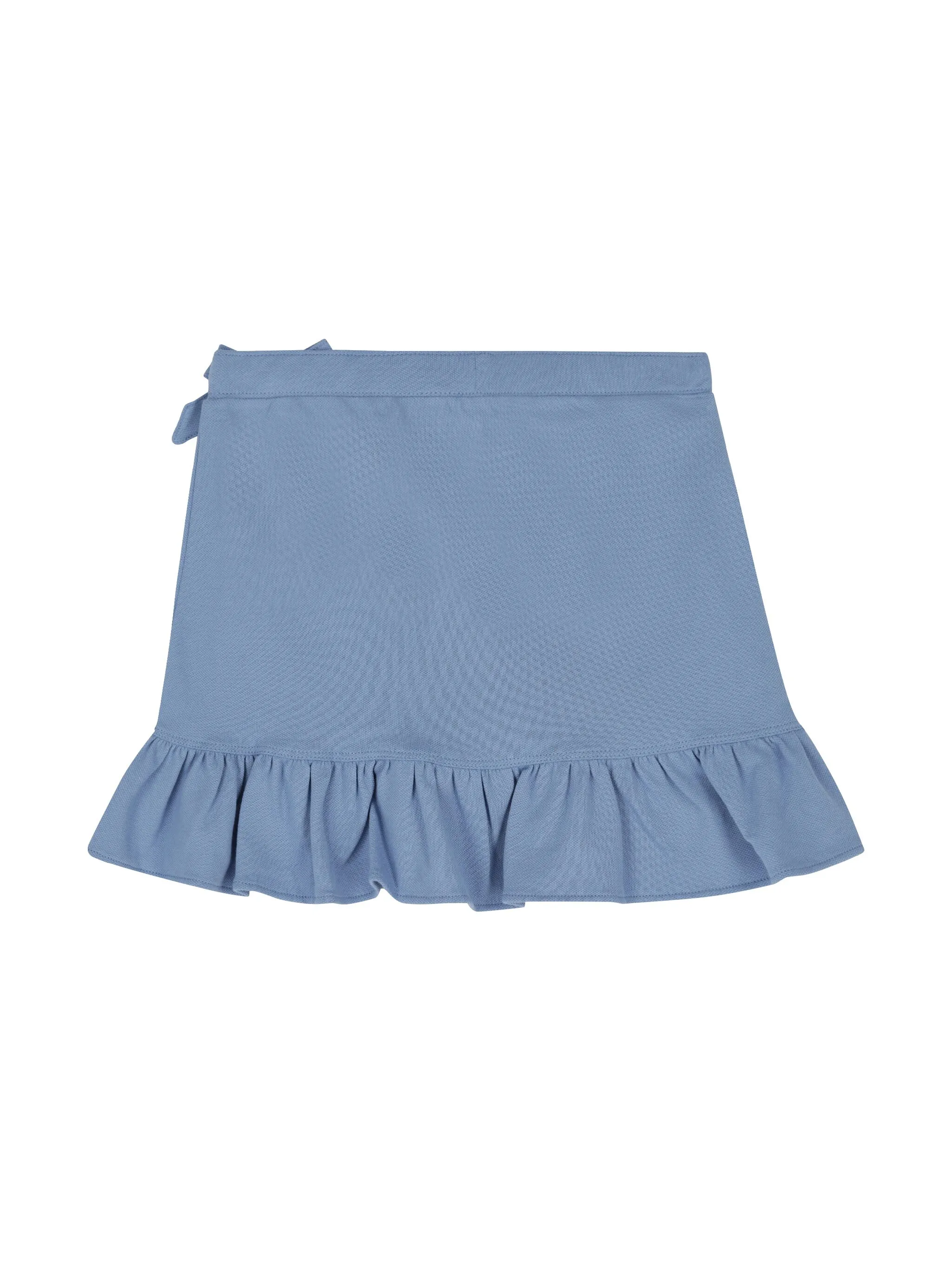 Юбка с оборками Polo Ralph Lauren Kids, синий — фото 2