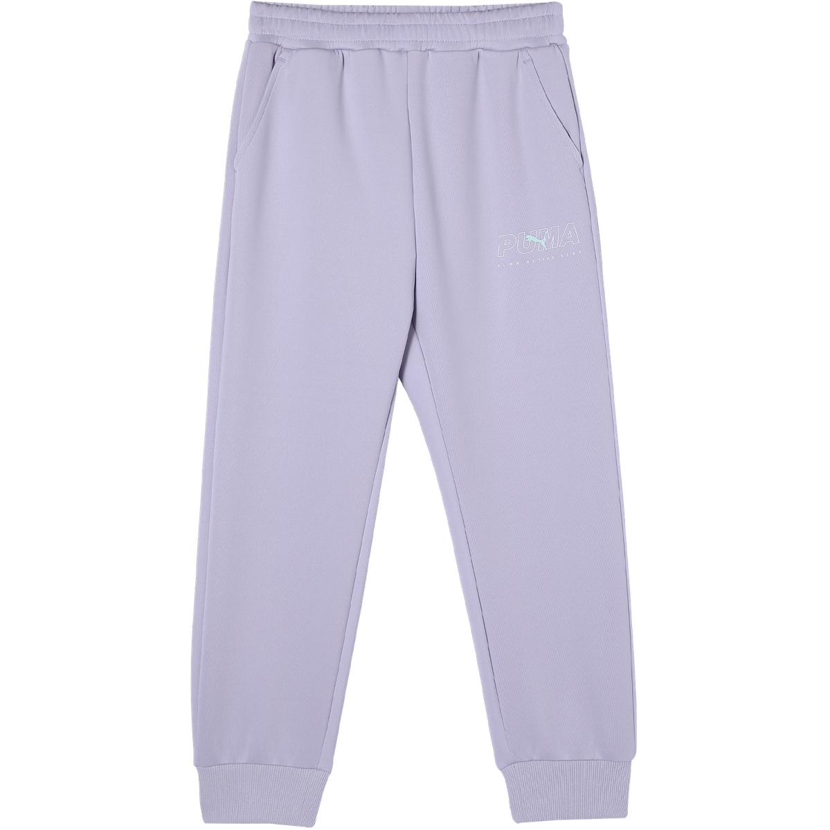 

Puma Детские вязаные спортивные штаны фиолетового цвета, возраст 3-7 лет