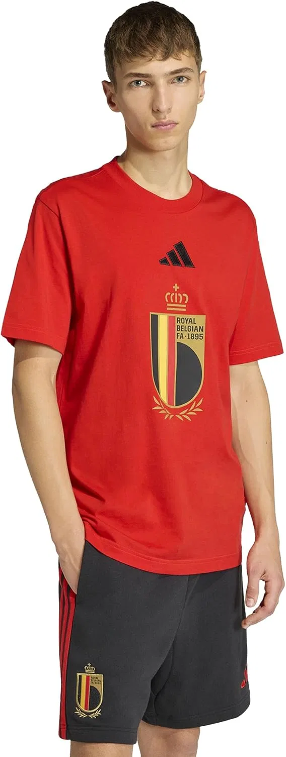 Футболка Alphaskin Graphic, adidas, Красный