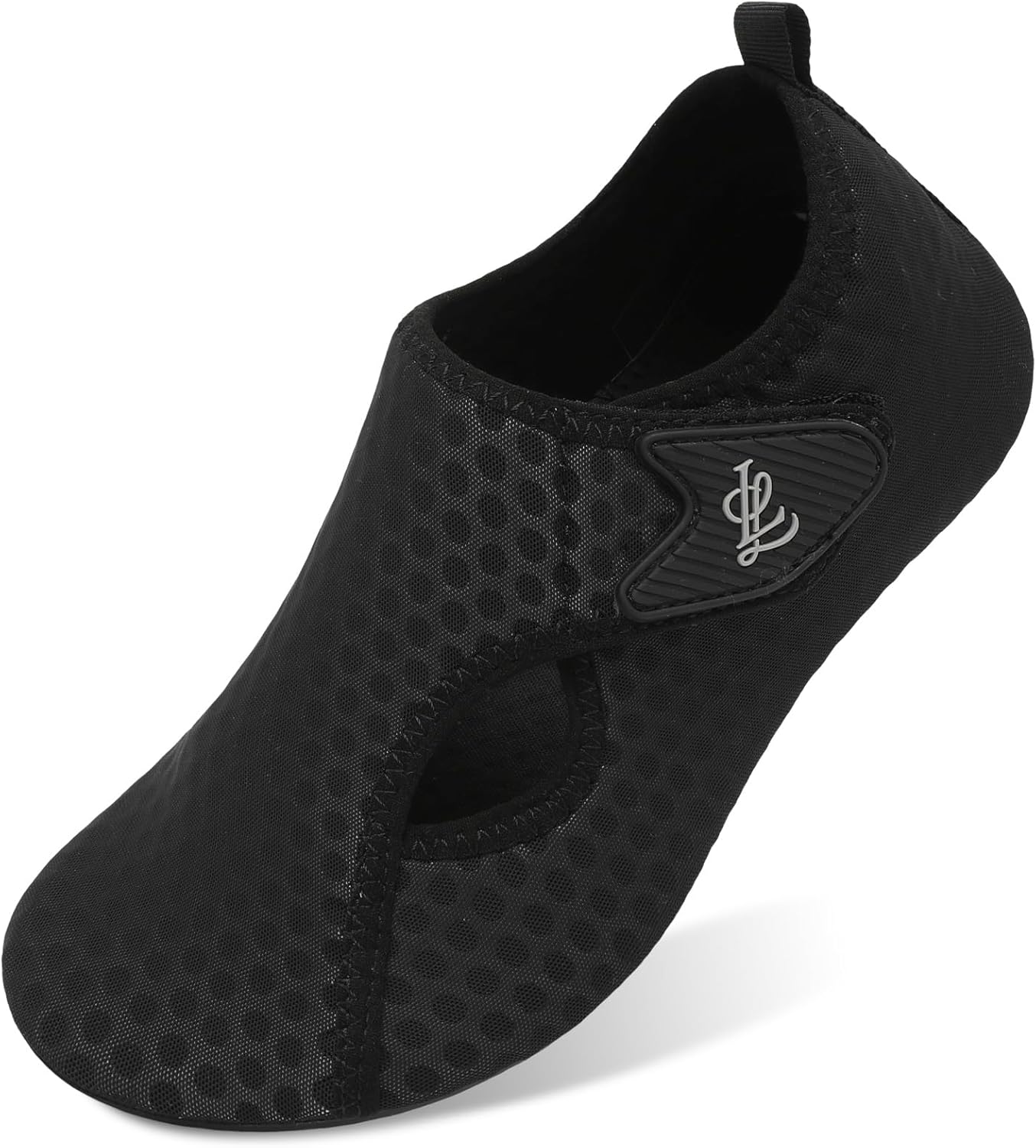 

Водные тапочки LeIsfIt для женщин и мужчин, для плавания, пляжа и ходьбы, быстросохнущие акваносочки для бассейна, дайвинга, прогулок на лодке, реки, йоги, озера и серфинга, черный