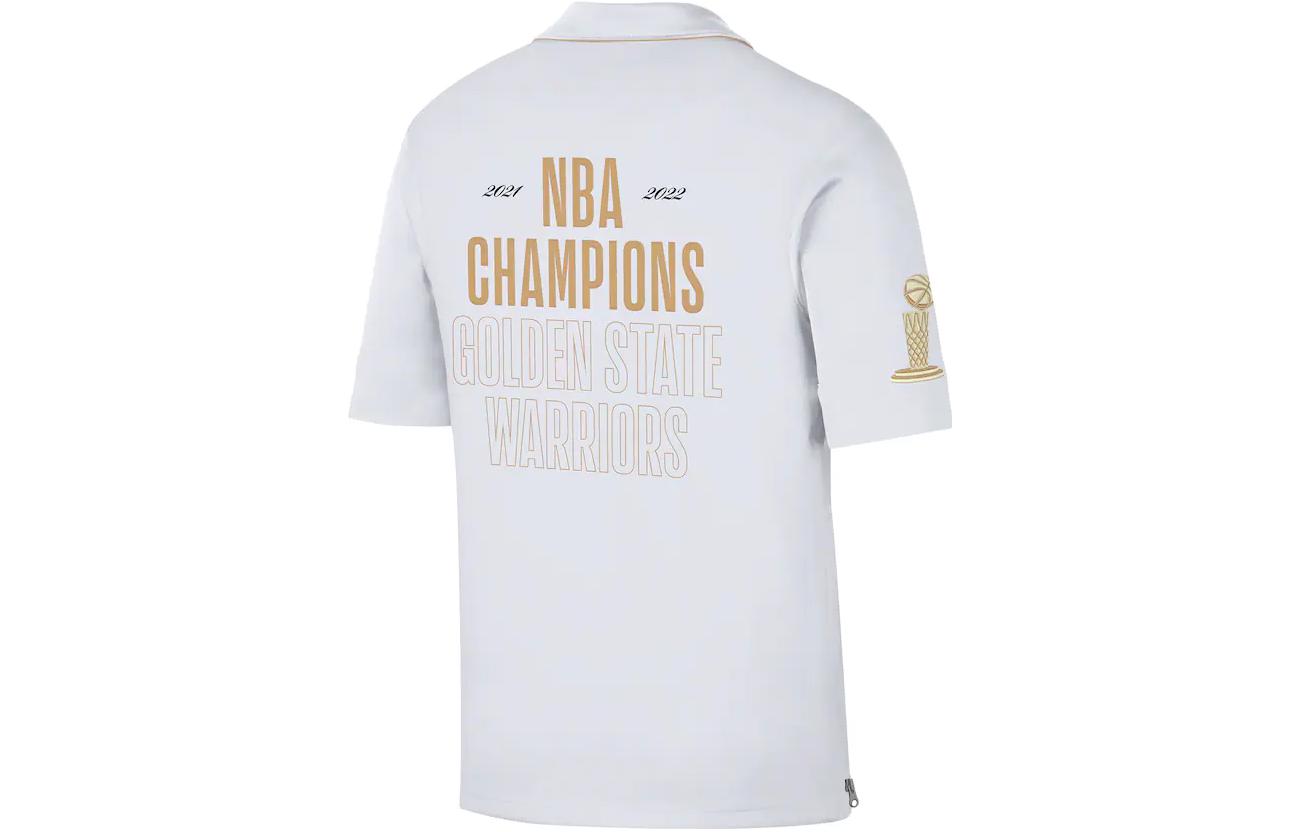 Футболка Nike Dri Fit NBA Golden State Warriors Showtime 'White' — фото 2
