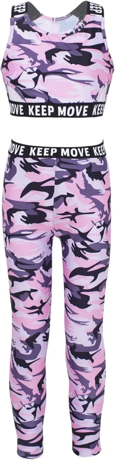 Детский спортивный костюм двойка dPois, Camouflage Pink — фото 3