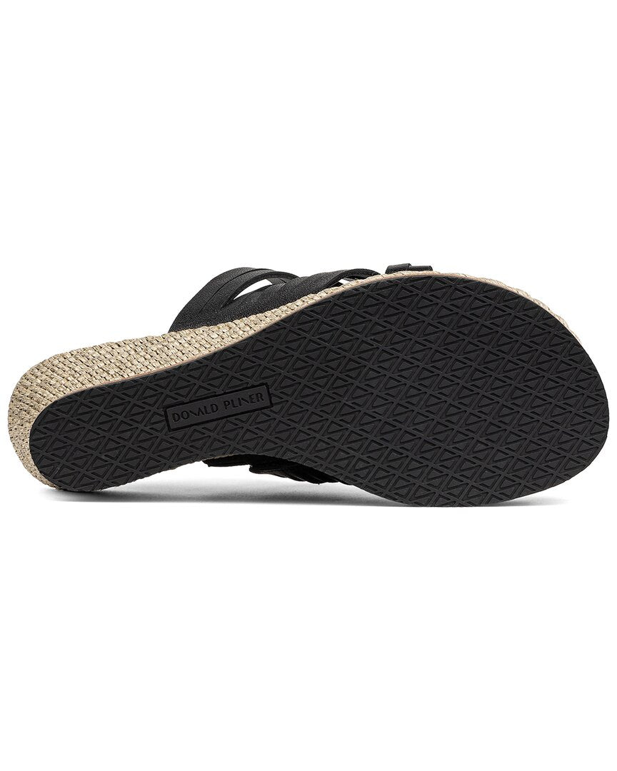 Donald Pliner Gallore Leather Sandal, черный — фото 4