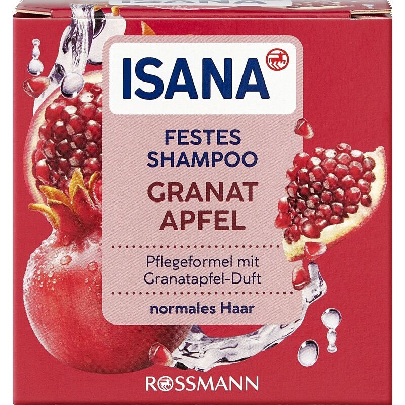 

Твердый шампунь гранат ISANA, 65 g