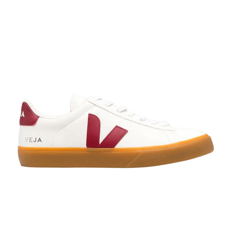 

Кроссовки Veja Campo Chromefree Lace-Up White Marsala, белый