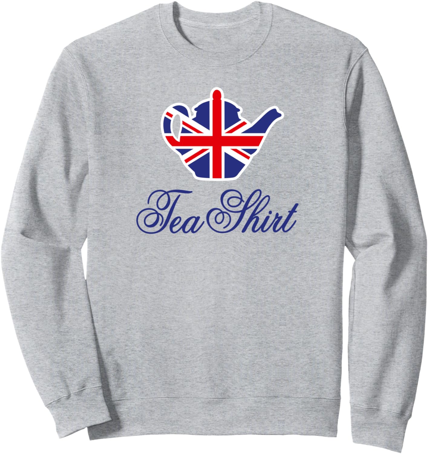 

Забавная британская толстовка с изображением чайника, флага Союза и чая, серая Tea Time Teapot British Flag Great Britain, Серый, Забавная британская толстовка с изображением чайника, флага Союза и чая, серая Tea Time Teapot British Flag Great Britain